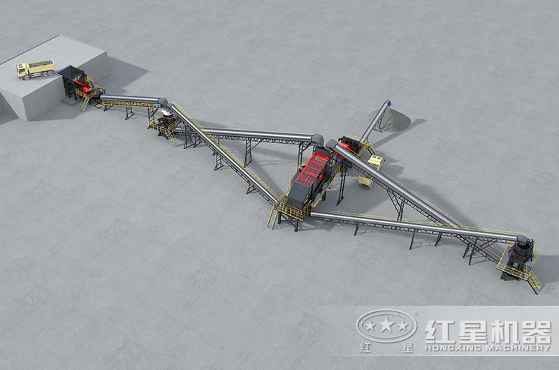 固定式制砂生產線 固定式制砂生產線